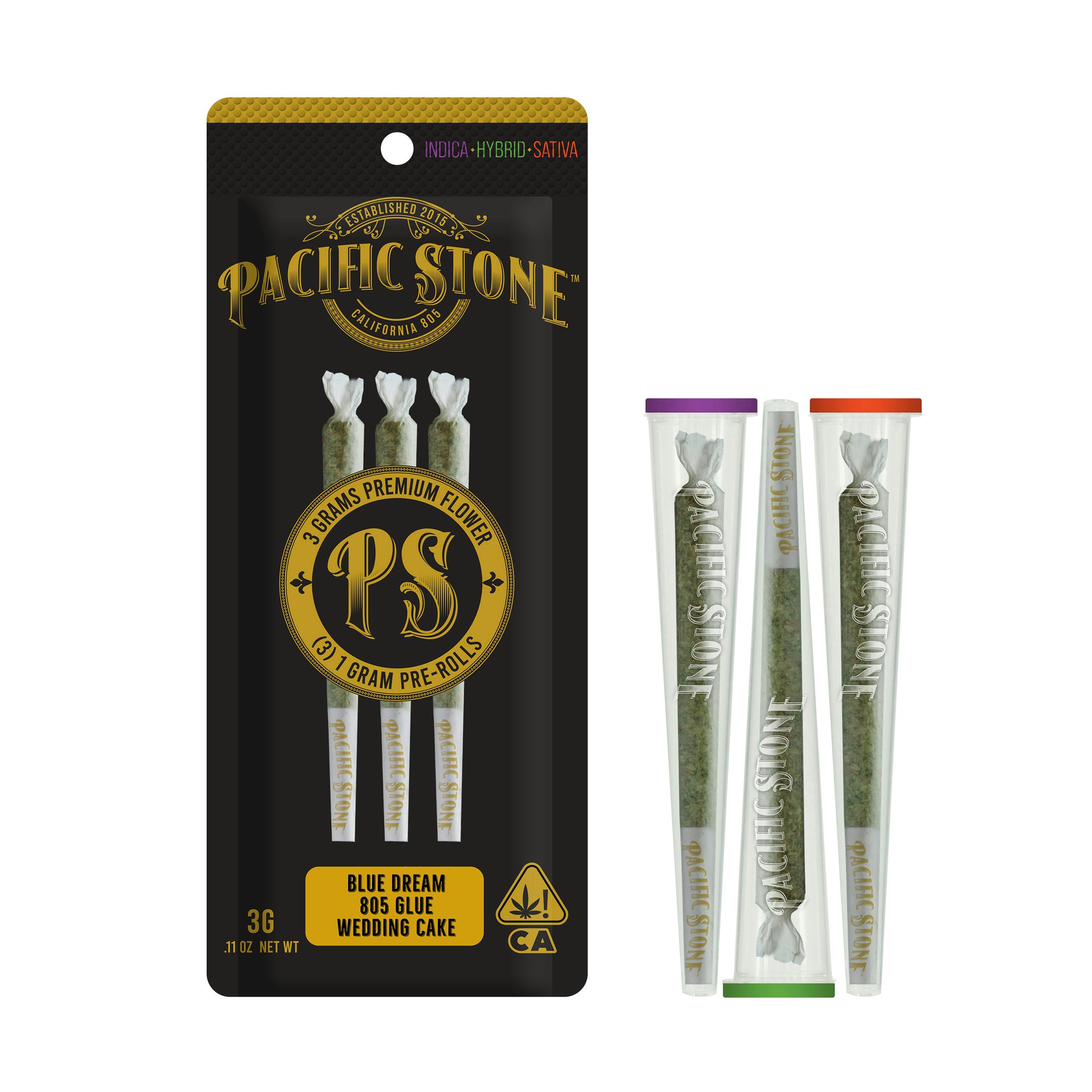 Photograph of product: Pacific Stone Variety 3pk 3g - Legend (I) (H) (S)