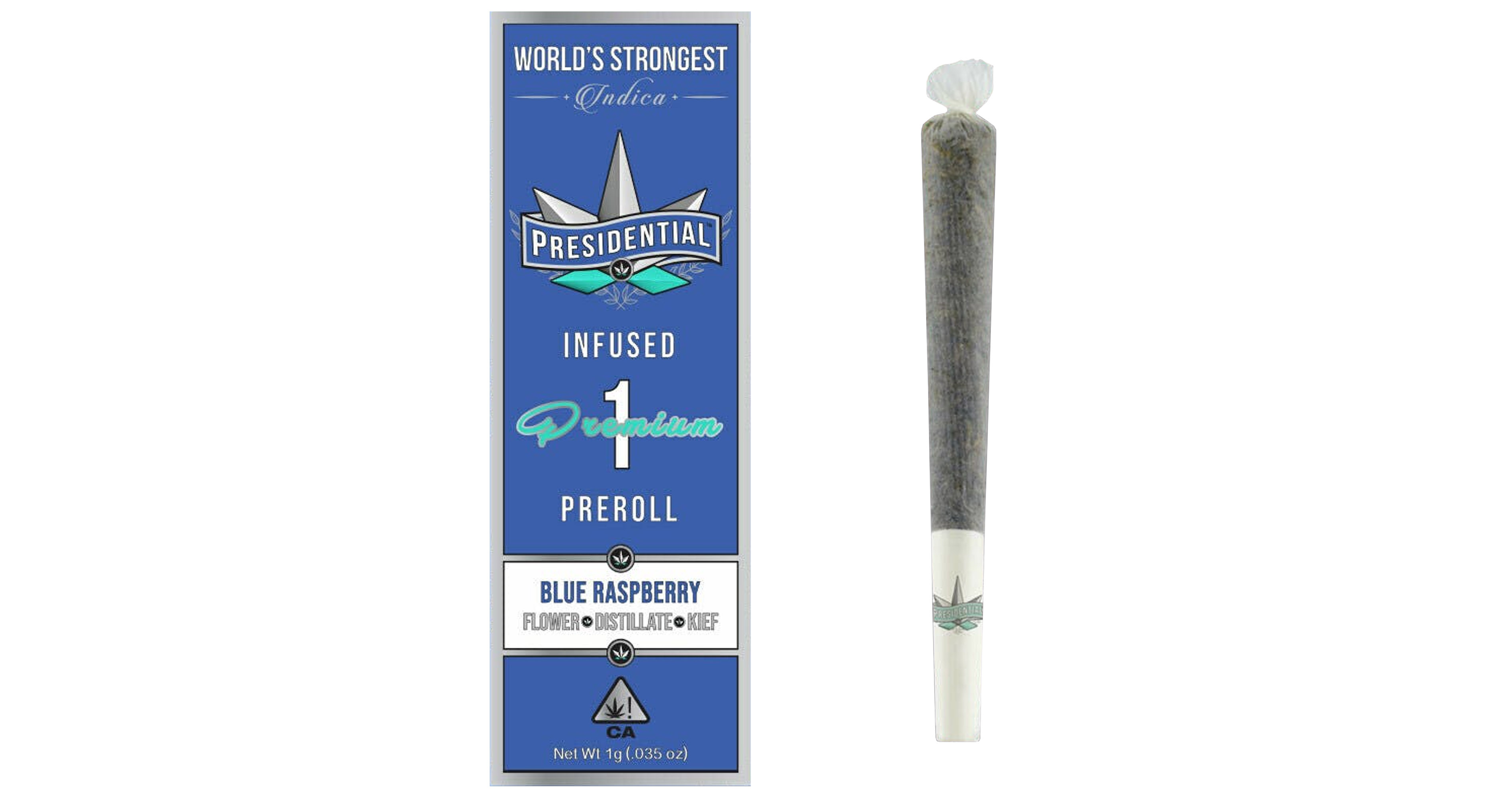Photograph of product: Presidential | Blue Raspberry IPR