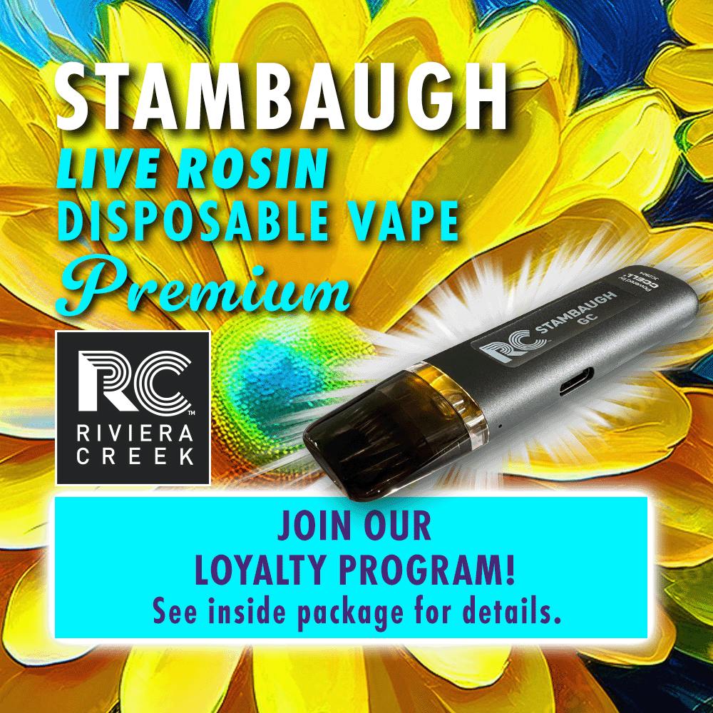 Photograph of product: Stambaugh GC Disposable/Rechargeable Live Rosin Vape (0.5g) - 