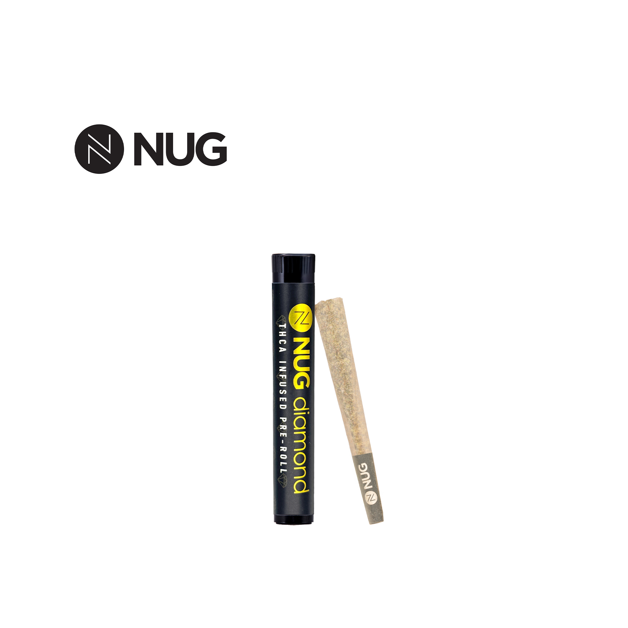 Photograph of Product: HYBRID 1G DIAMOND INFUSED PREROLL