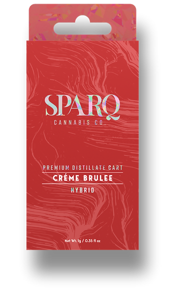 Photograph of product: Vape Cart Creme Brulee (SPARQ)