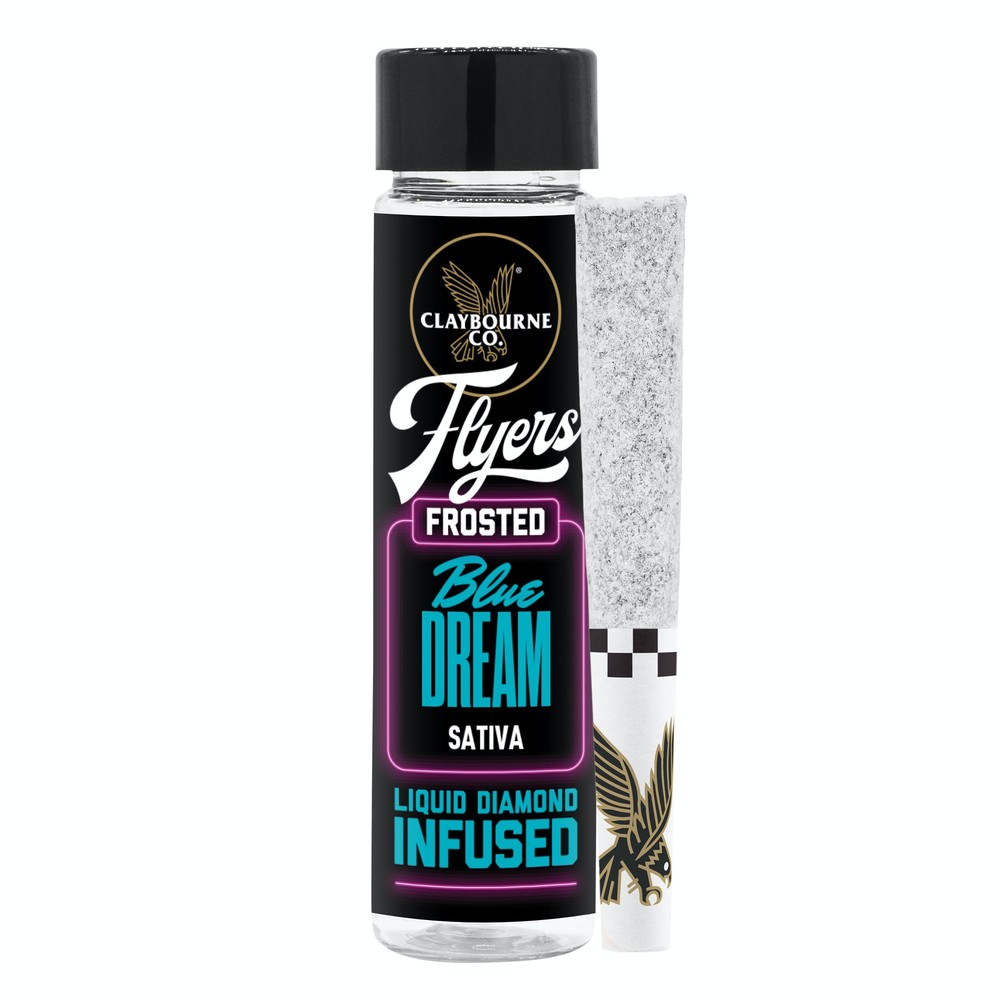 Photograph of product: CLAYBOURNE - FROSTED FLYER 2PK - BLUE DREAM