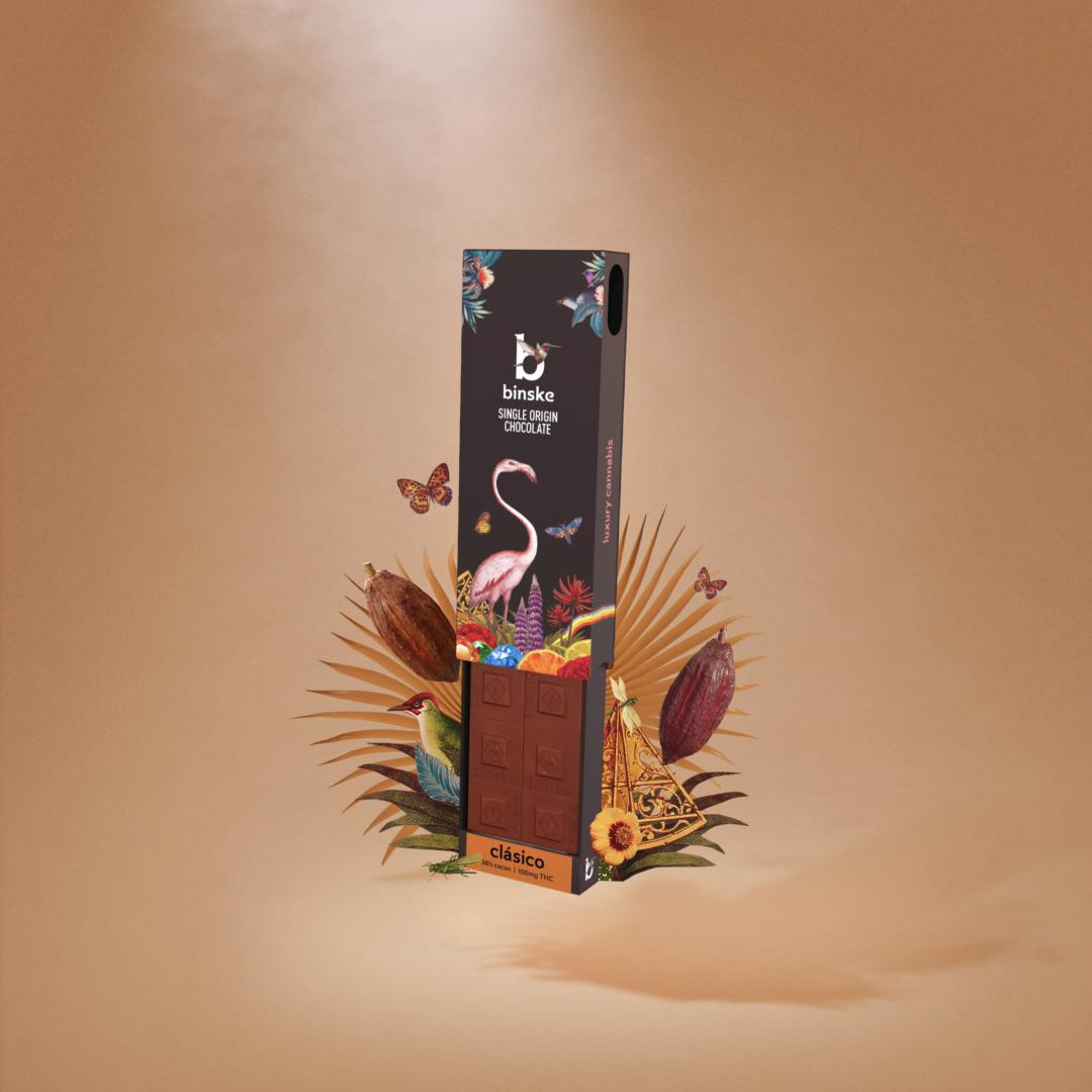 Photograph of product: Binske - Milk Chocolate