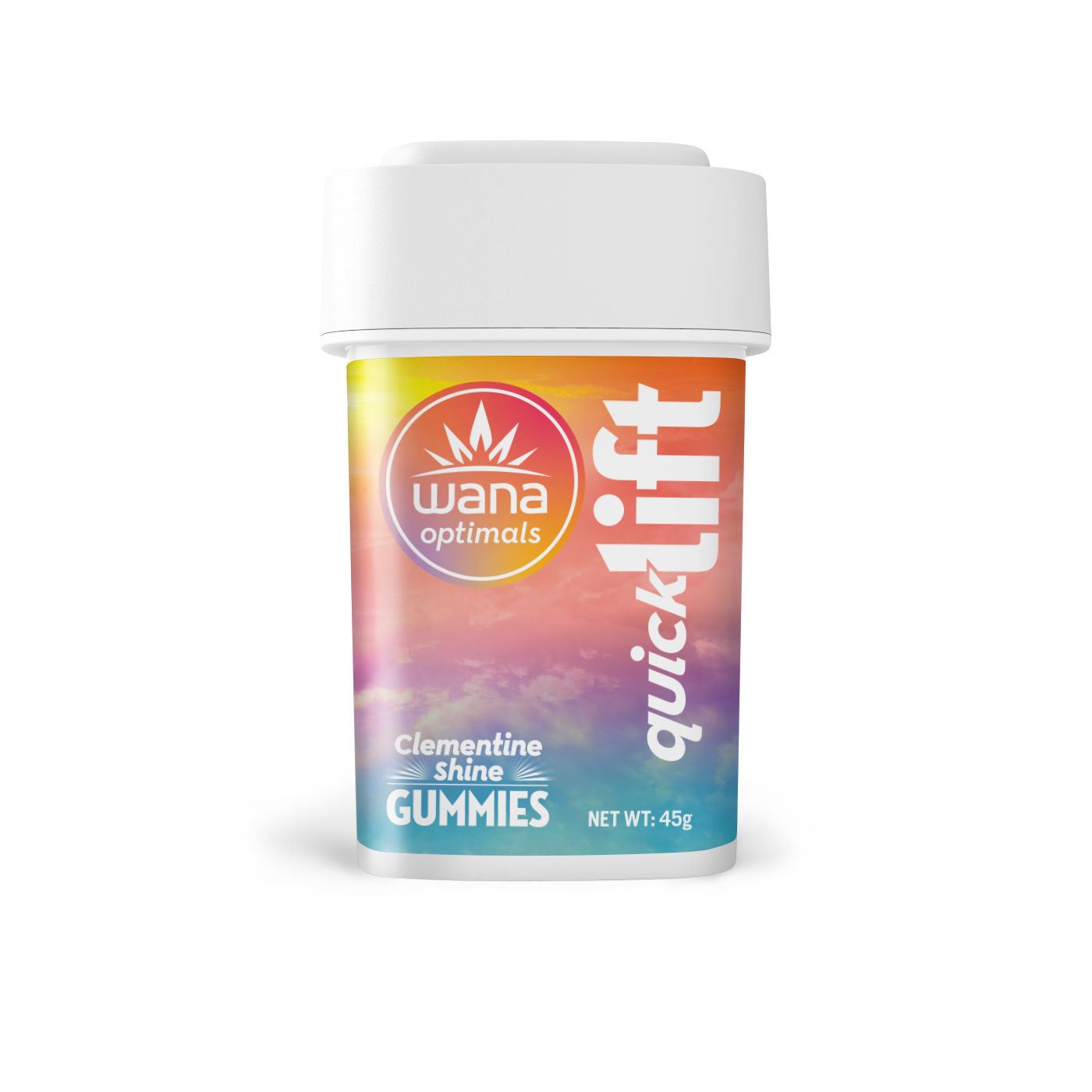 Photograph of product: Clementine Quick Lift 1:1:1 THCV:THC:CBG | Gummies | 20pk of 5mg*