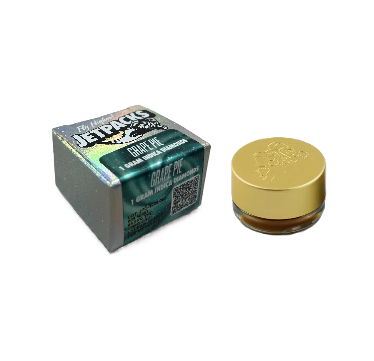 Photograph of product: JetPacks | Grape Pie | Live Diamonds 1g