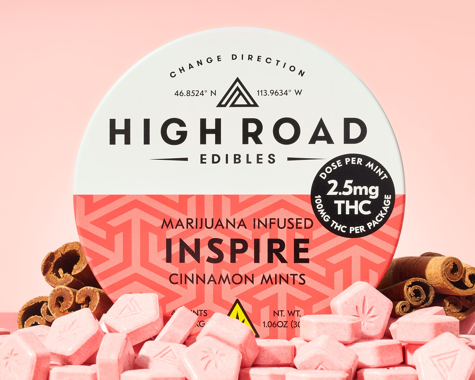 Photograph of product: Mints | Inspire Cinnamon