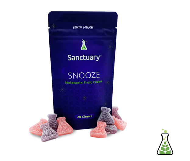 Photograph of product: Mixed Berry & Melatonin Chews 20pk