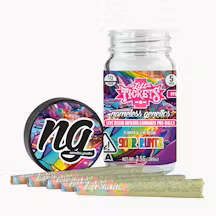 Photograph of product: 0.5G INFUSED PRE ROLL MULTIPACK (5): NAMELESS: SOUR RUNTZ[H]