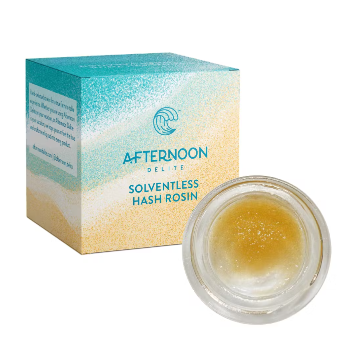 Photograph of product: Afternoon Delite - Rosin - Gush Mintz