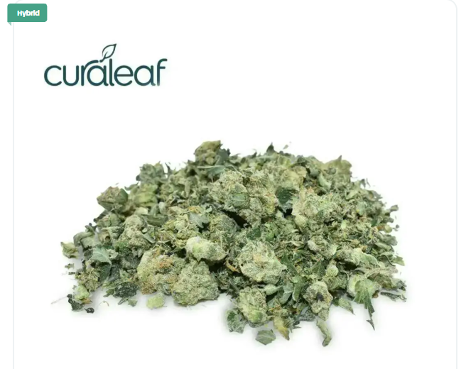 Photograph of product: White Hot GMO Ground Flower | T20.28% | 00870 - 3.5g