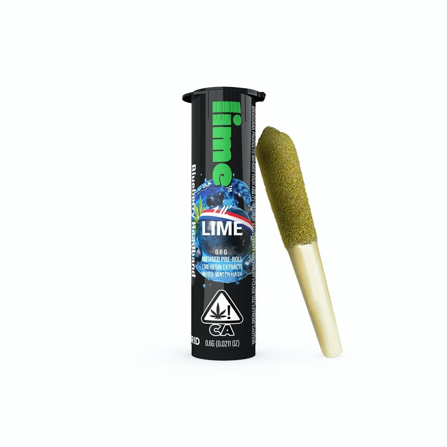 Photograph of product: Lil Lime Blueberry Headband $5
