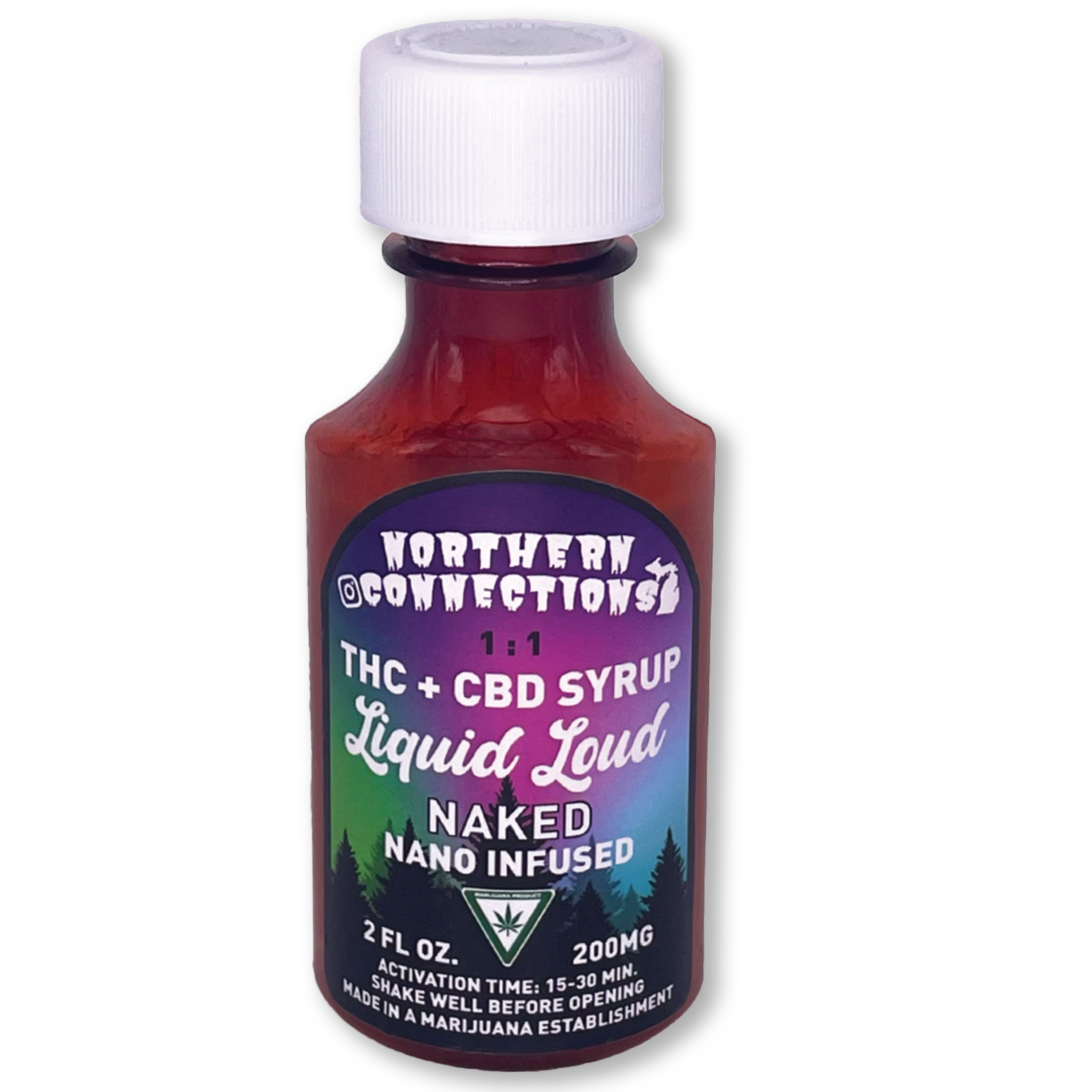 Photograph of product: Liquid Loud - 1:1 Naked Syrup - 200mg