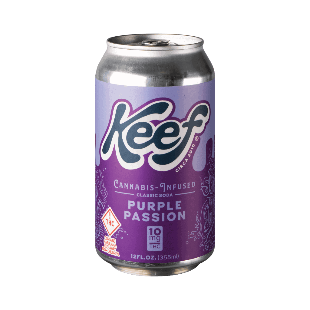 Photograph of product: Beverage Keef 100mg Purple Passion - DHM