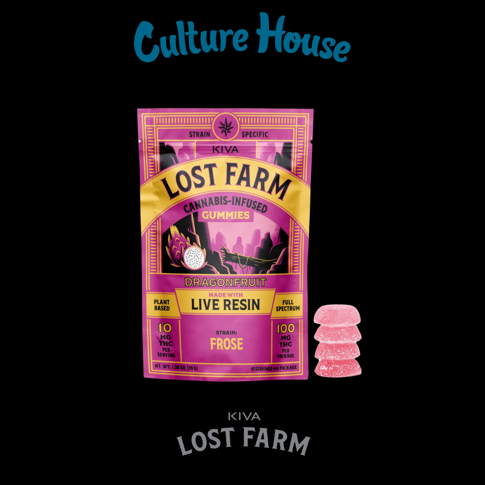 Photograph of product: Dragonfruit x Fros | Live Resin | 100mg