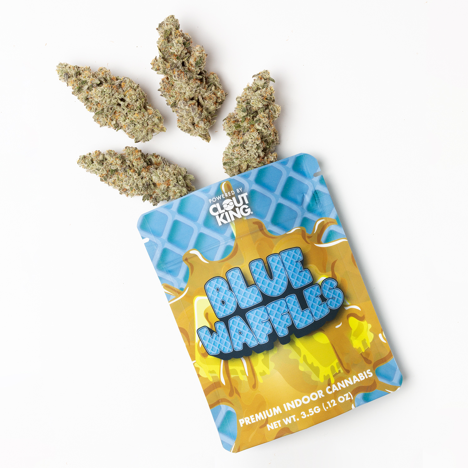 Photograph of product: Clout King | Blue Waffles - 3.5g
