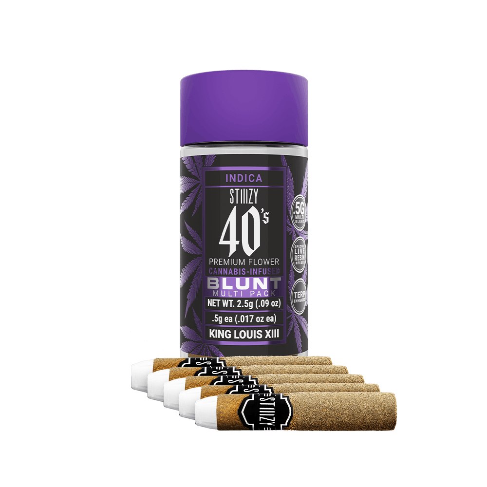 Photograph of product: 40's King Louis XIII Mini Blunt Multipack 2.5g