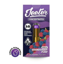 Photograph of product: Jeeter Juice Liquid Diamonds Granddaddy Purp 1g - 