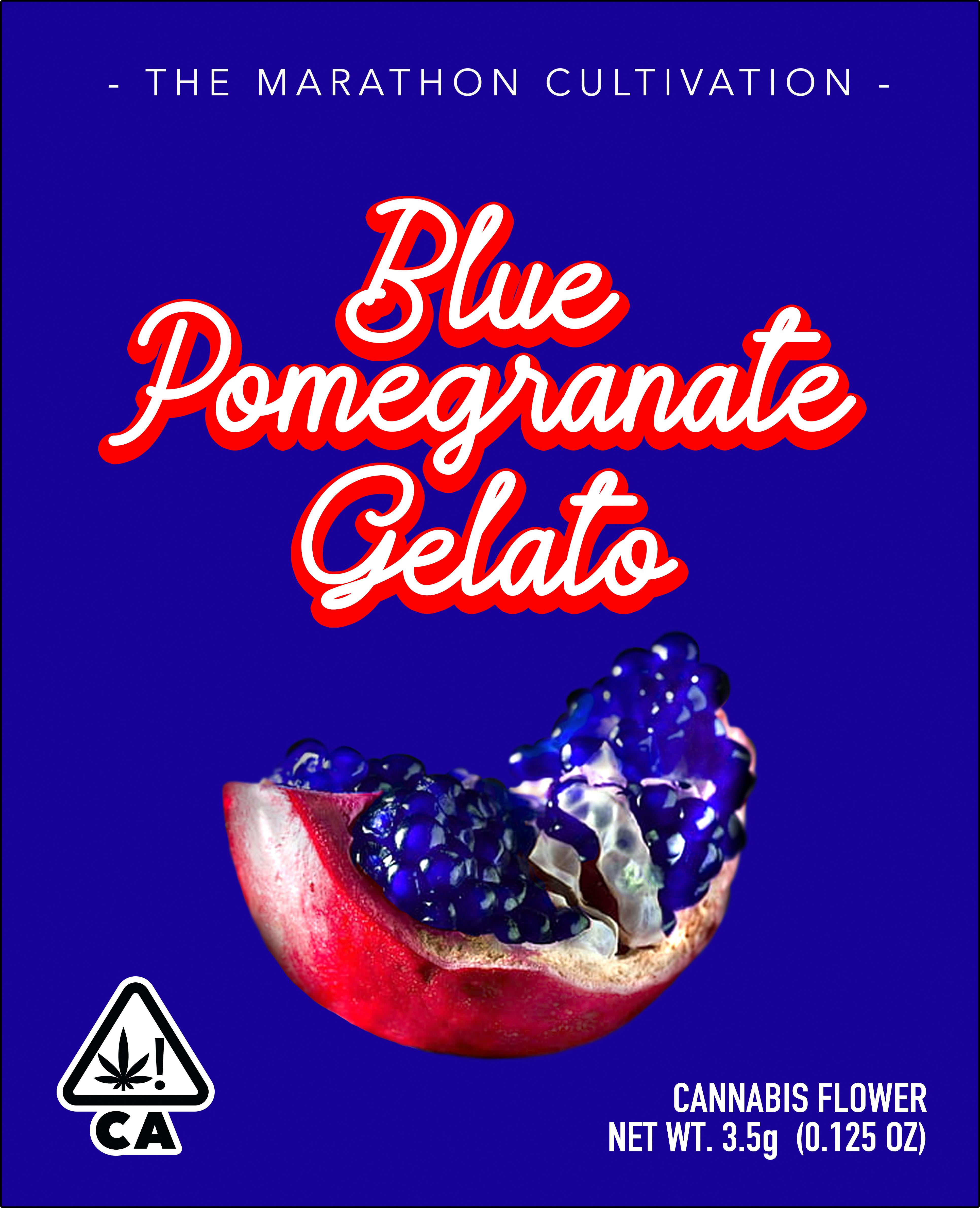 Photograph of product: MARATHON - - BLUE POMEGRANATE GELATO - 3.5g