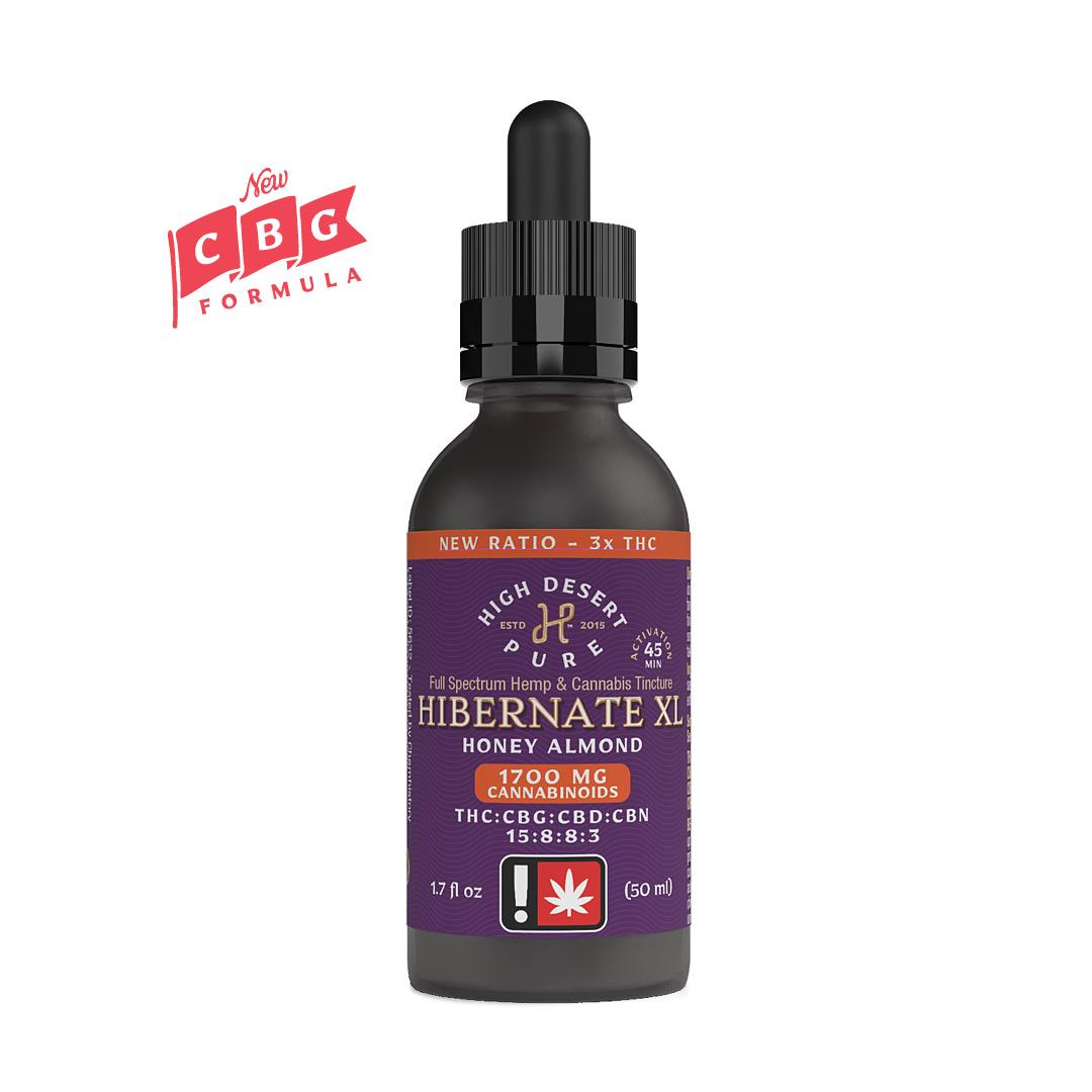 Photograph of product: Hibernate XL - Honey Almond Tincture