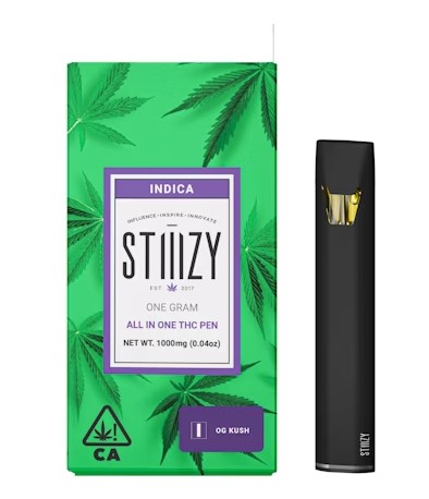 Photograph of product: OG KUSH - 1G ALL IN ONE