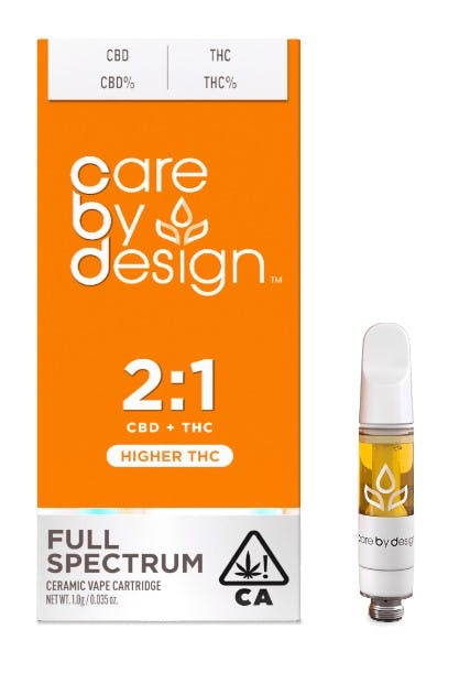 Photograph of product: 2:1 CBD + Higher TH-oui 1g Cartridge - Cartridge