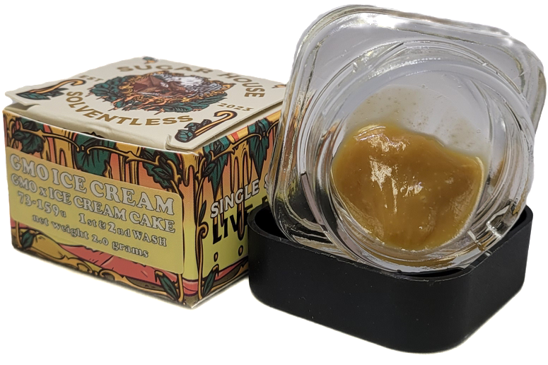 Photograph of product: GMO Ice Cream Live Rosin | Sugarhouse Solventless