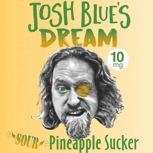 Photograph of product: MHS - JBD Sucker - Pineapple - 10mg