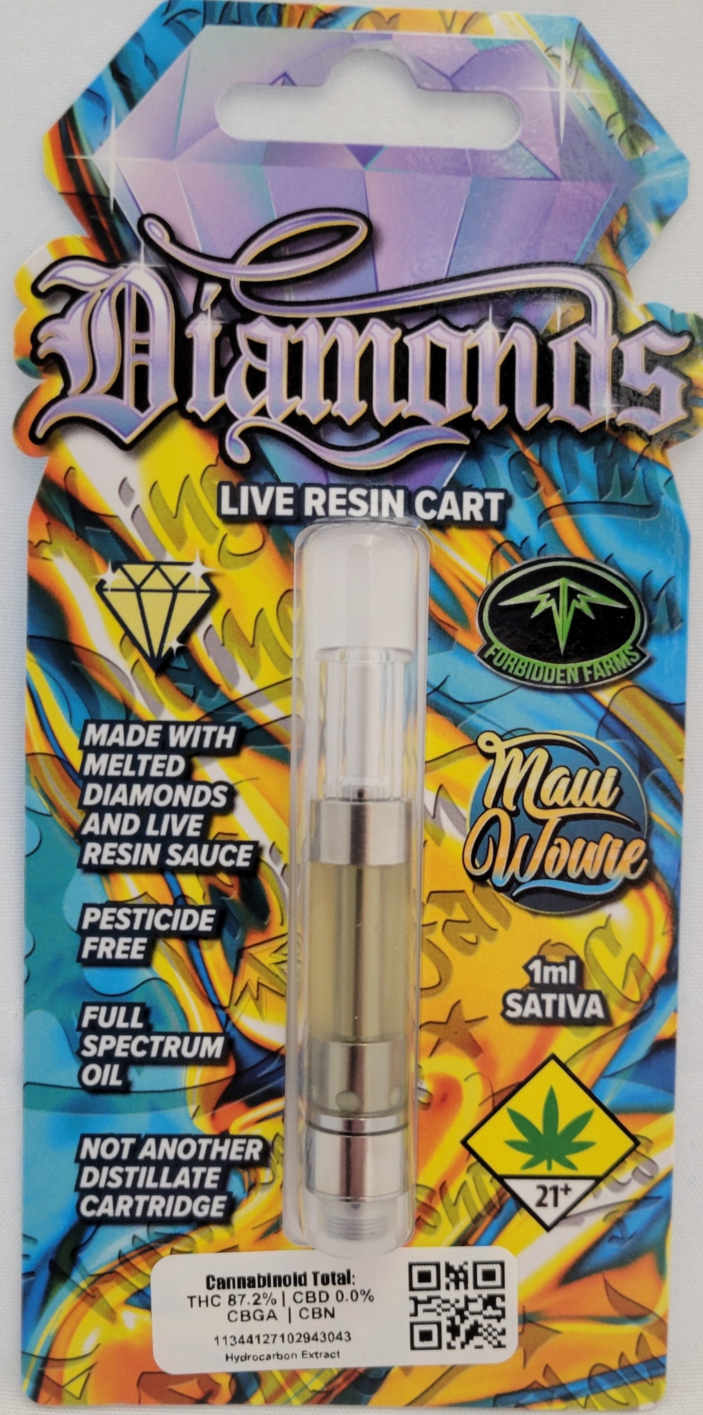 Photograph of product: Maui Wowie "Live Resin" | 1g