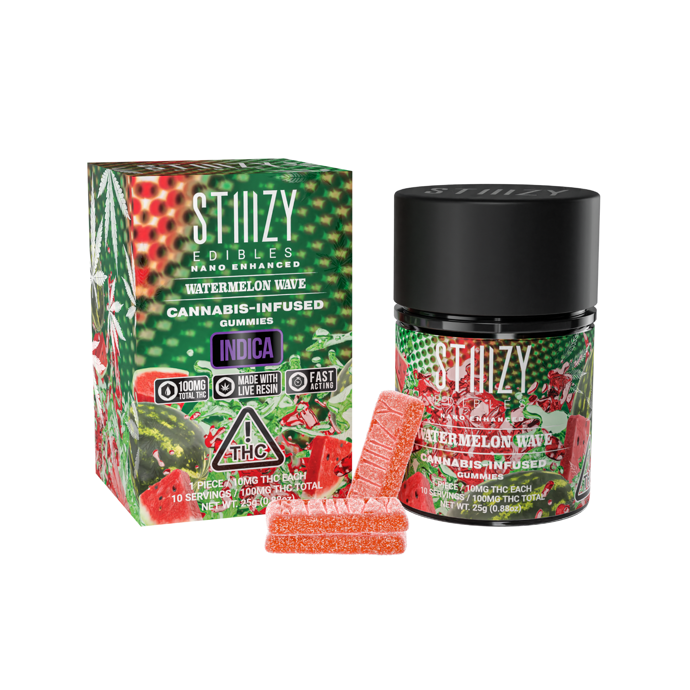 Photograph of Product: Watermelon Wave Gummies 10pk