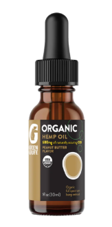 Photograph of Product: Green Gruff for Dogs | CBD Tincture | Peanut Butter