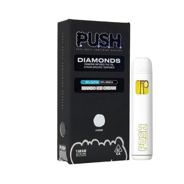 Photograph of product: Mango Ice Cream | 1g Diamonds All In One - 