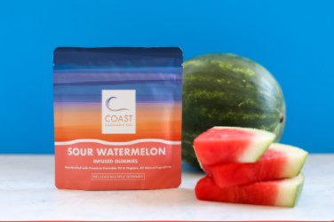 Photograph of product: Gummies - Sour Watermelon - 100mg