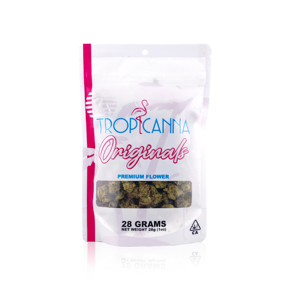 Photograph of product: TROPICANNA ORIGINALS - Flower - Gushmints - 28G