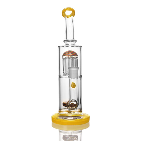 Photograph of product: EG Glass Lollipop Tube Color: Yellow