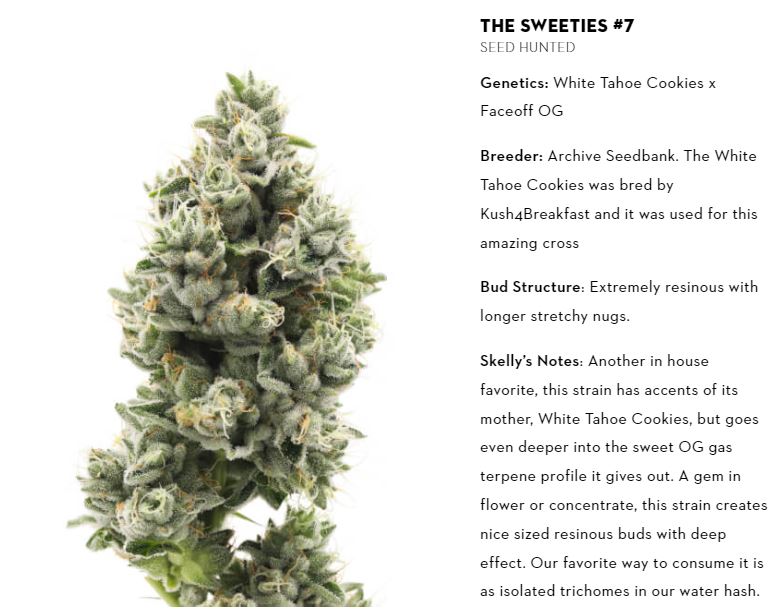 Photograph of product: 710 Labs Flower 3.5g - The Sweeties #7