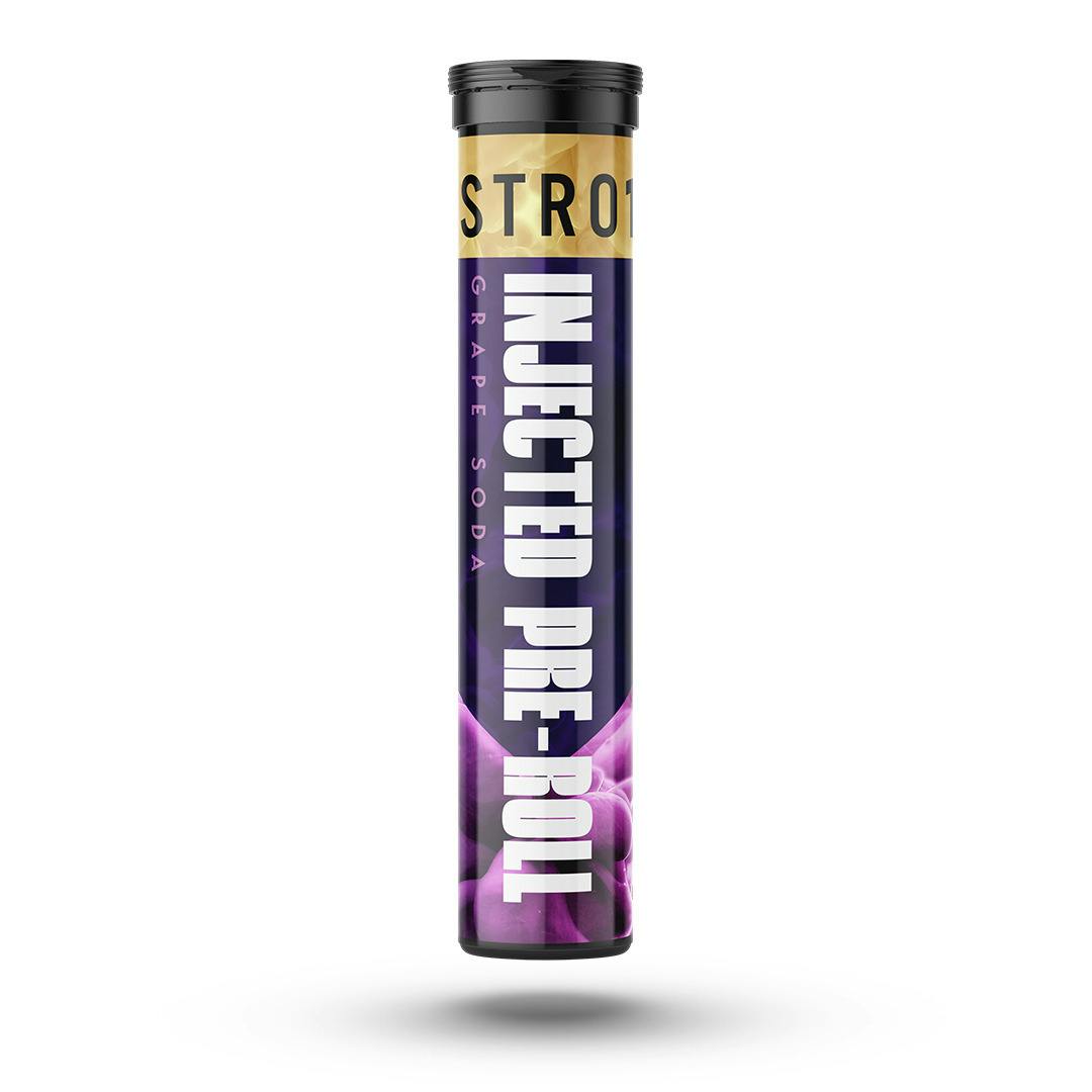 Photograph of product: Distro 10 | 10 x 0.5g Infused Pre Rolls | Cherry Pie