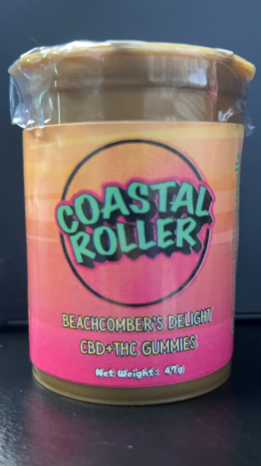 Photograph of product: Coastal Roller | 200mg | Beachcomber's Delight | TH-oui + CBD