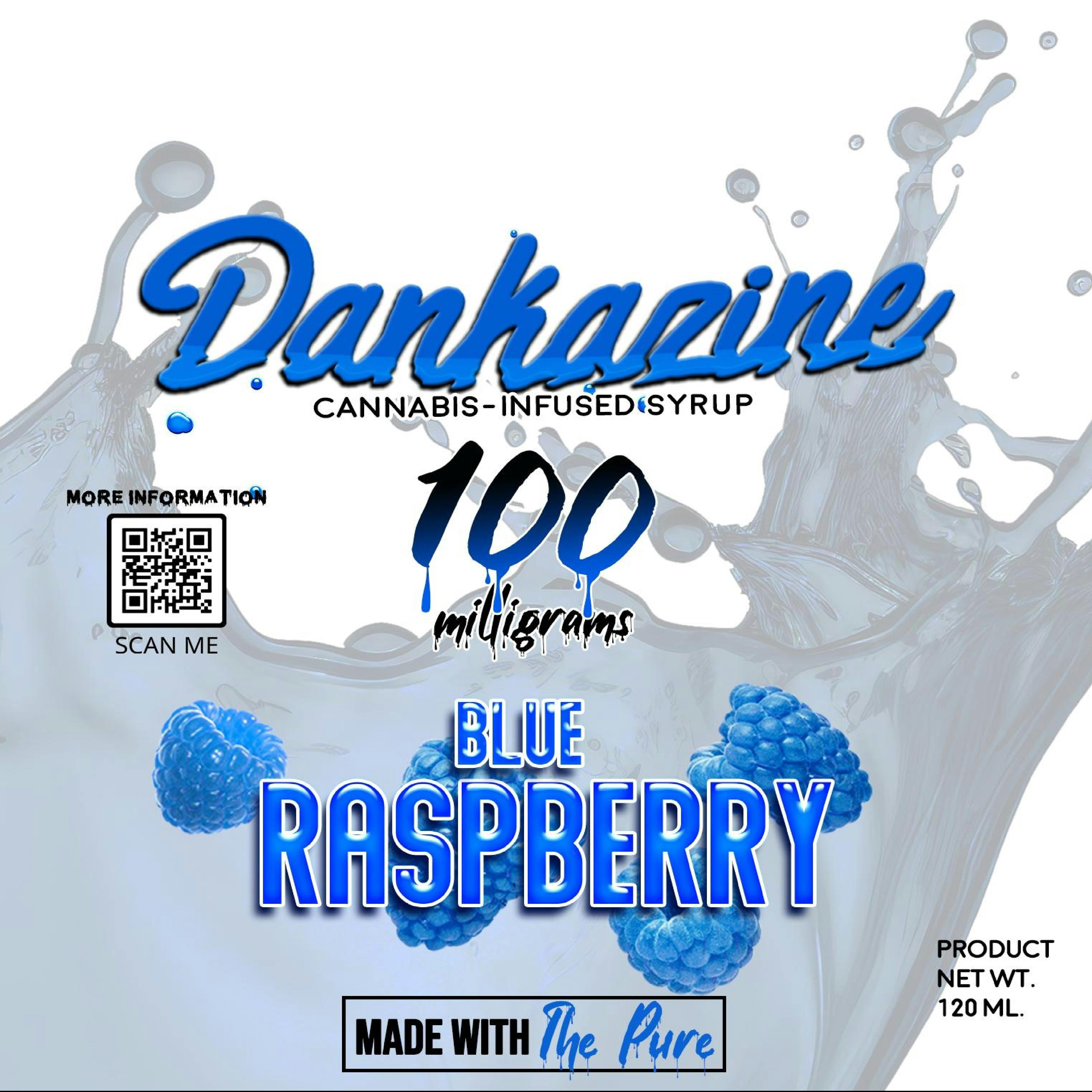 Photograph of product: Dankazine Syrup Blue Raspberry