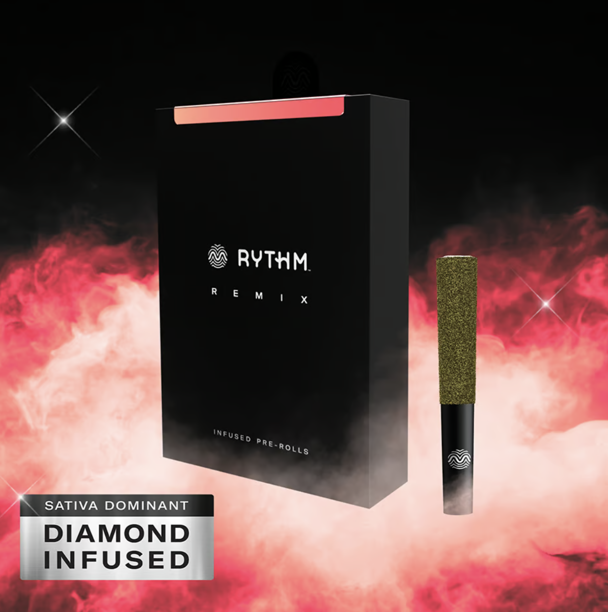 Photograph of product: Rythm Remix Infused Multipack - Strawberry Sour Diesel .5g x 5