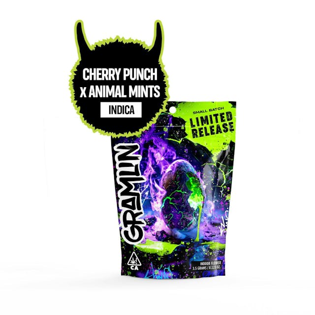 Photograph of product: Cherry Punch x Animal Mints | 3.5g Limited Edition Flower - 