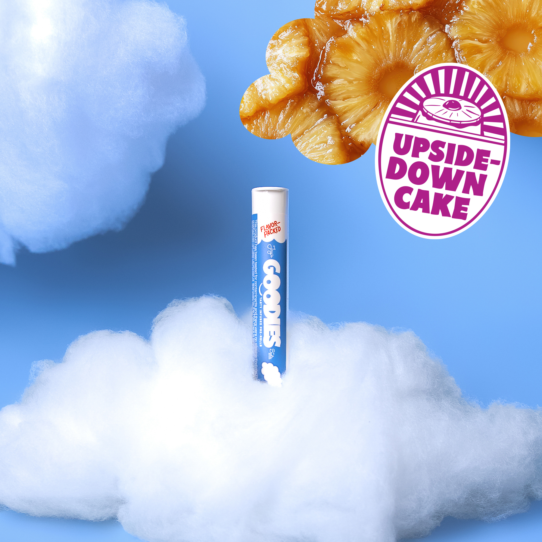 Photograph of product: Infused Pre-Roll - Upside Down Cake