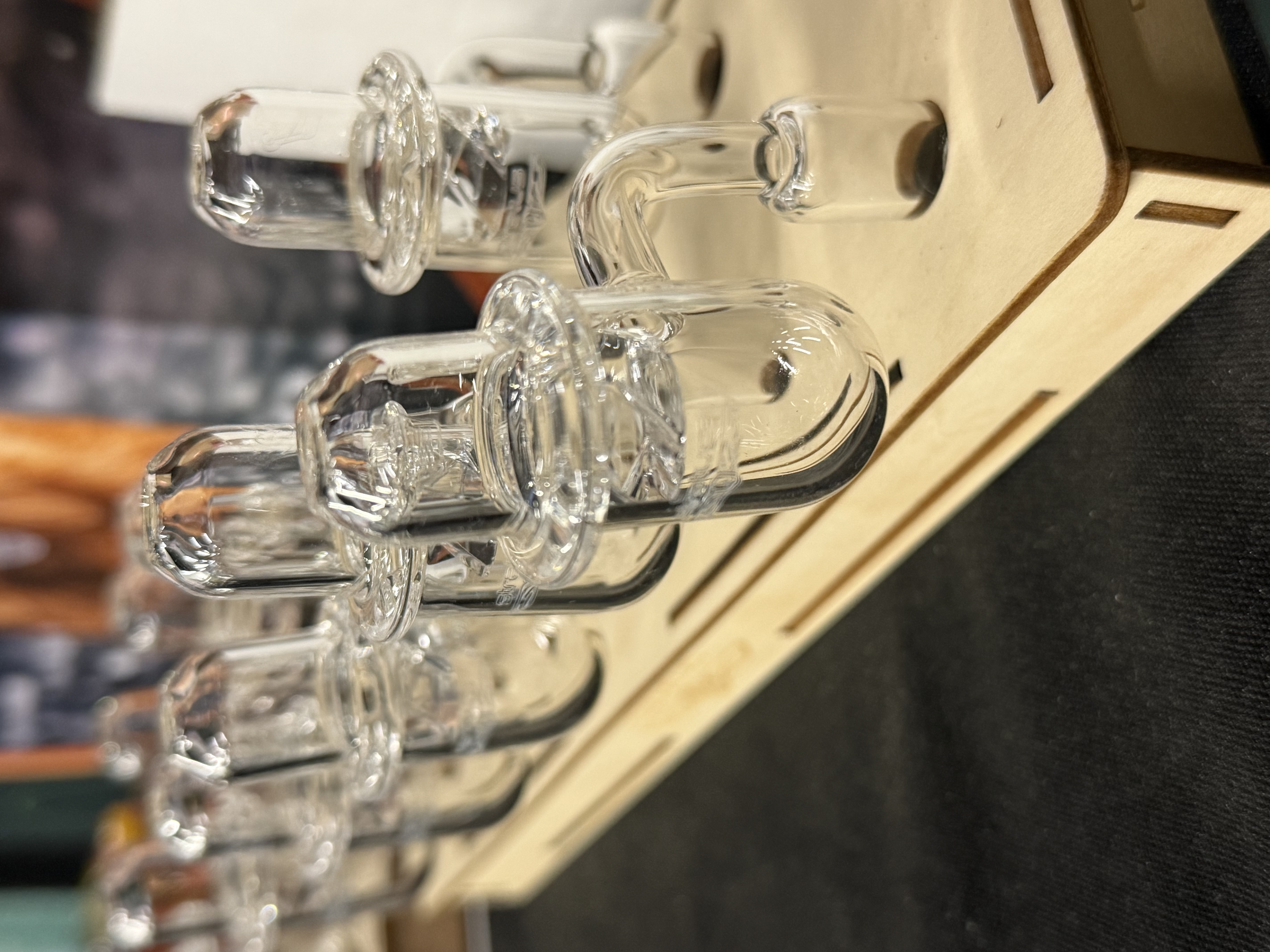 Photograph of product: Glass banger w/ cap