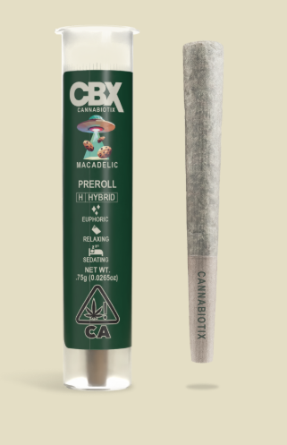 Photograph of product: CBX Macadelic Pre-Roll