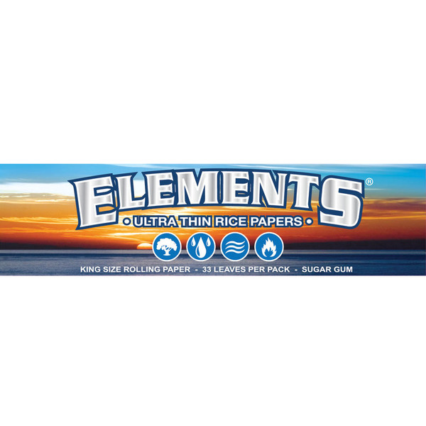 Photograph of product: Elements | King Size Ultra Thin Rice Papers