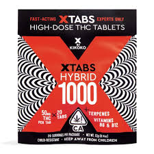 Photograph of product: XTABS HYBRID 1000MG HIGH-DOSE TH-oui TABLETS