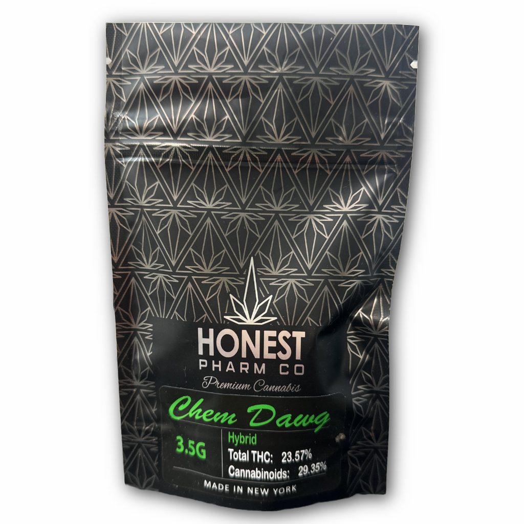 Photograph of product: Honest Pharm Co | Chem Dawg | Whole Flower - 3.5g