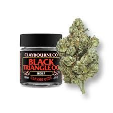 Photograph of product: [Claybourne Co.] Flower - 1g - Black Triangle OG (I) - 