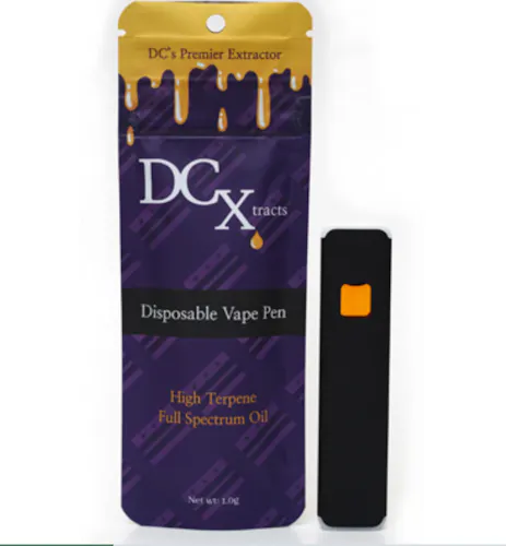 Photograph of product: DC Xtracts | Strawberry Cough Disposable