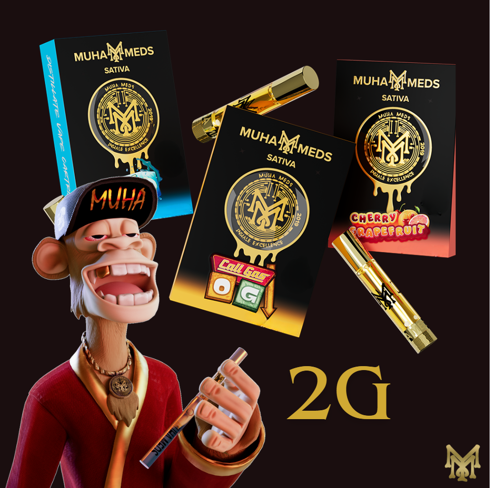 Photograph of product: Muha Meds Cartridge | Temptation - Hybrid