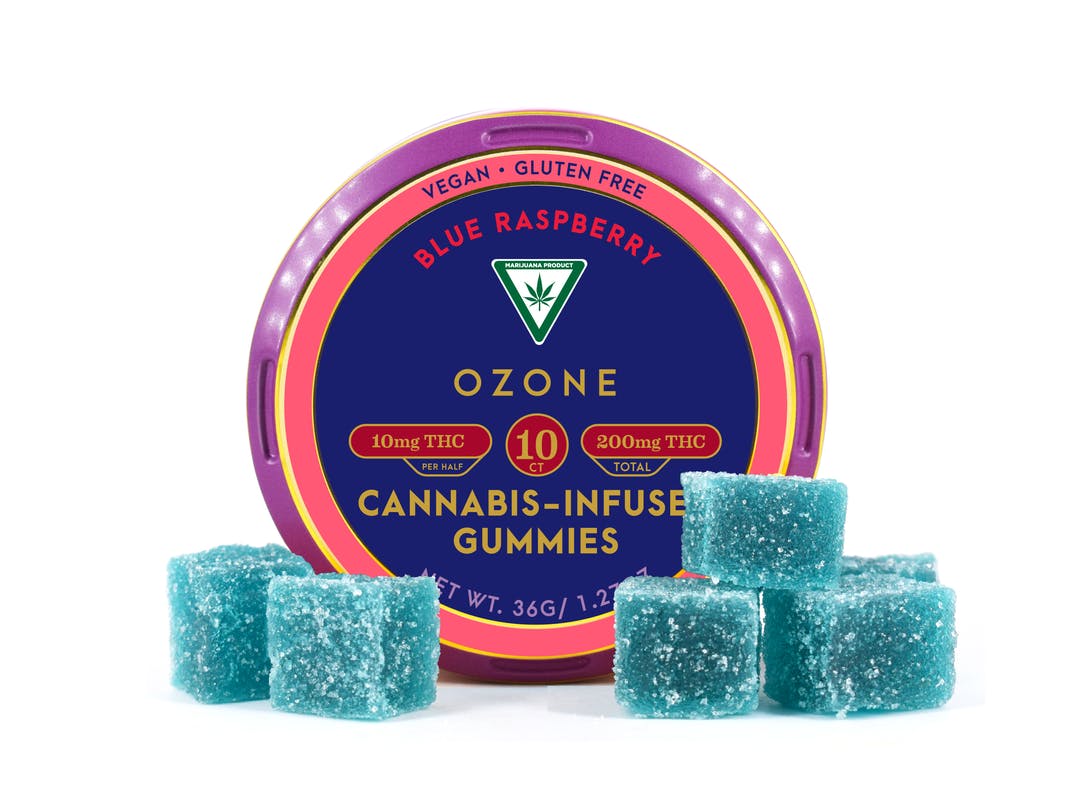 Photograph of product: Blue Raspberry | Gummies [10pk x 10mg]
